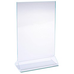 View a larger, more detailed picture of the Countertop Sign Holder - 7 x 5 - Blank