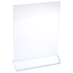 View a larger, more detailed picture of the Countertop Sign Holder - 11 x 8-1 2 - Blank