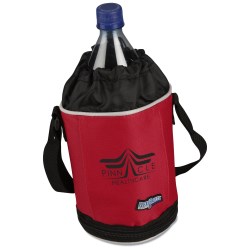 View a larger, more detailed picture of the Flexi-Freeze Drawstring Bottle Cooler - Closeout