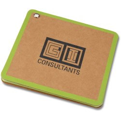 View a larger, more detailed picture of the V Natural Kraft Jotter - Square - Closeout