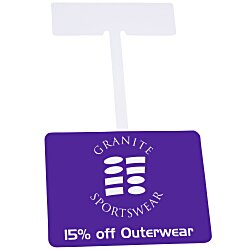 View a larger, more detailed picture of the Shelf Wobblers - Rect w o Adhesive