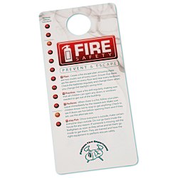 View a larger, more detailed picture of the Fire Safety Hang Tag