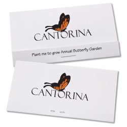View a larger, more detailed picture of the Matchbook Seed Packet - Butterfly Garden