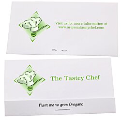 View a larger, more detailed picture of the Matchbook Seed Packet - Oregano