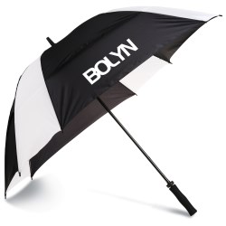 View a larger, more detailed picture of the Madison Square Double Canopy Umbrella - Closeout