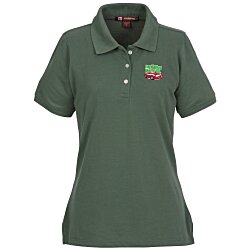 View a larger, more detailed picture of the Harriton 5 6 oz Easy Blend Polo - Ladies - 24 hr