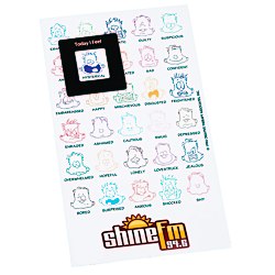 View a larger, more detailed picture of the Bic Mood Magnet - Faces