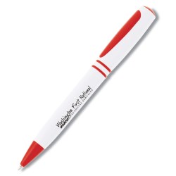 View a larger, more detailed picture of the Houdini Pen - White Barrel - Closeout