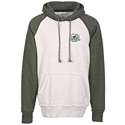 View a larger, more detailed picture of the J America Vintage Heather Hooded Sweatshirt