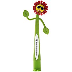 View a larger, more detailed picture of the Flower Bend-A-Pen