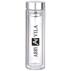 View a larger, more detailed picture of the Tea Time Glass Bottle -12 oz 