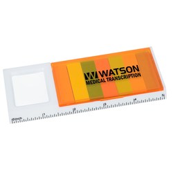 View a larger, more detailed picture of the Ruler w Magnifier & Flag Set