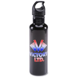 View a larger, more detailed picture of the h2go Bolt Stainless Steel Sport Bottle - 24 oz - Full Color