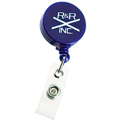 View a larger, more detailed picture of the Economy Retractable Badge Holder - RD - Opaque - 24 hr