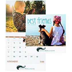 View a larger, more detailed picture of the Best Friends Calendar- Stapled