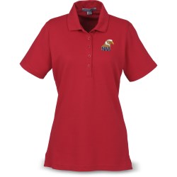 View a larger, more detailed picture of the Port Authority Textured Polo with Wicking - Ladies 