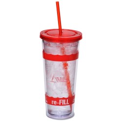 View a larger, more detailed picture of the Wavy Color Scheme Spirit Tumbler - 20 oz - 24 hr