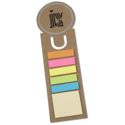 View a larger, more detailed picture of the Bookmark Ruler w Note and Flag Set - Round