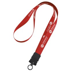 View a larger, more detailed picture of the Woven Polypropylene Lanyard w Buckle Release-3 4 -34 Length
