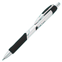 View a larger, more detailed picture of the Cappuccino Pen - Silver - 24 hr