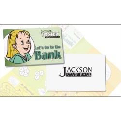 View a larger, more detailed picture of the Pocket Poster - Let s Go To the Bank - Closeout