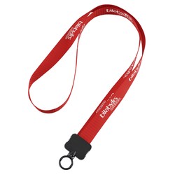 View a larger, more detailed picture of the Woven Polypropylene Lanyard - 3 4 - 36 Length