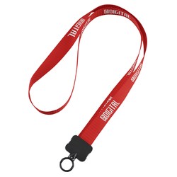 View a larger, more detailed picture of the Woven Polypropylene Lanyard - 3 4 - 32 Length