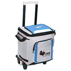 View a larger, more detailed picture of the Arctic Zone IceCOLD 50-Can Collapsible Rolling Cooler