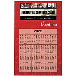 View a larger, more detailed picture of the Bic 20 mil Calendar Magnet - Thank You - 24 hr