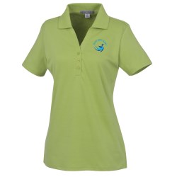 View a larger, more detailed picture of the Silk Touch Interlock Polo - Ladies 