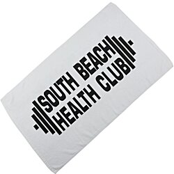 View a larger, more detailed picture of the Thirsty Game Towel w CleenFreek - White