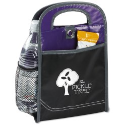 View a larger, more detailed picture of the Select Laminated Lunch Caddy - Closeout