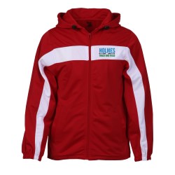 View a larger, more detailed picture of the Badger Sport Brushed Tricot Hooded Jacket - Men s