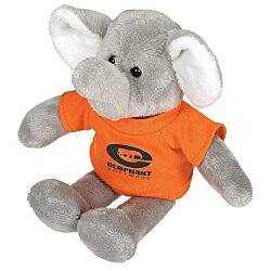 View a larger, more detailed picture of the Mascot Beanie Animal - Elephant - 24 hr