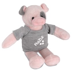 View a larger, more detailed picture of the Mascot Beanie Animal - Pig