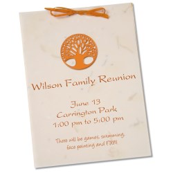 View a larger, more detailed picture of the Seeded Invitation Program - 7 x 5 - Carrot
