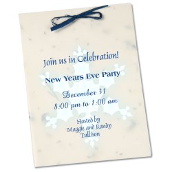 View a larger, more detailed picture of the Seeded Invitation Program - 7 x 5 - Dill