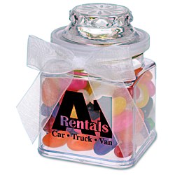 View a larger, more detailed picture of the Plastic Goody Jar - Assorted Jelly Beans