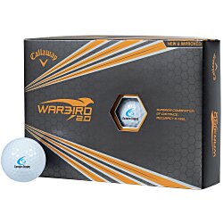 View a larger, more detailed picture of the Callaway Warbird 2 0 Golf Ball - Closeout