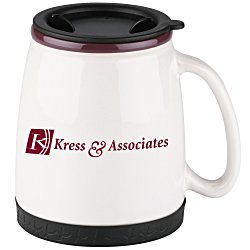 View a larger, more detailed picture of the Ceramic Travel Mug - 18 oz 