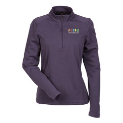 View a larger, more detailed picture of the Performance Pinstripe Half Zip Pullover - Ladies 