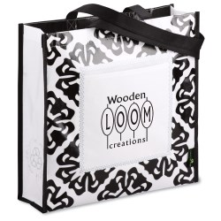 View a larger, more detailed picture of the Retro Laminated Tote - 24 hr