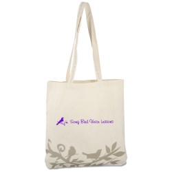 View a larger, more detailed picture of the Cotton Songbird Tote - Closeout
