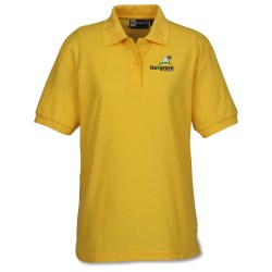 View a larger, more detailed picture of the Lightweight Easy Care Pique Polo - Ladies 