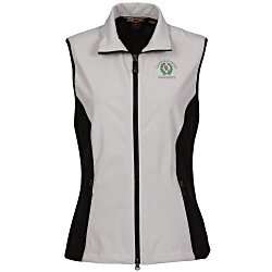 View a larger, more detailed picture of the North End 3-Layer Soft Shell Vest - Ladies 