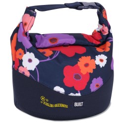 View a larger, more detailed picture of the BUILT Rolltop Lunch Bag - Lush Flower