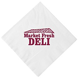 View a larger, more detailed picture of the Luncheon Napkin - 3-ply - White - Low Qty