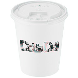 View a larger, more detailed picture of the Paper Hot Cold Cup - 10 oz w Tear Tab Lid