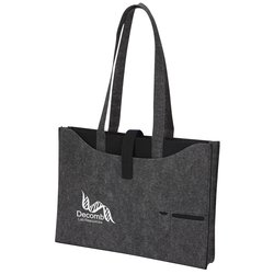 View a larger, more detailed picture of the Owl 100 Recycled PET Felt Business Tote