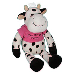 View a larger, more detailed picture of the Wild Bunch Animal - Black & White Cow